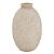 VASO DECORATIVO CERAMICA EM TERRACOTA BEGE MART 24CM - Imagem 1