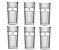Jogo de 6 copos altos Aeshna em vidro 350ml (libélula) - Imagem 1