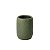 COPO PORTA ESCOVA DE DENTES EM CERAMICA VERDE MART 11cm - Imagem 1