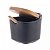 SALEIRO DE CERAMICA C/TAMPA E COLHER DE BAMBU AZUL - WOLFF - Imagem 3