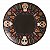 CJ/ 6 PRATOS RASO CAVEIRAS COUP SKULL 27,5CM PORTO BRASIL - Imagem 1