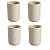 CJ 4 COPO NEO STONEWARE LATTE 220ML PORTO BRASIL - Imagem 1