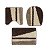 JG TAPETE 3PCS P/BANHEIRO TOP PLUS DIAGONAL MRM/BG JOLITEX - Imagem 1