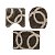 JG TAPETE 3PCS PARA BANHEIRO TOP PLUS CAQUI/FENDI JOLITEX - Imagem 1