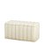 CAIXA EM POLIRRESINA ESTILO MÁRMORE OFF WHITE MART 16,5cm - Imagem 1