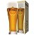 COPO DE CRISTAL CERVEJA  PETRA WEISS LICENCIADO 500ml - Imagem 1