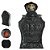 LAPIDE PRETA DE CAVEIRA C/MOVIMENTO HALLOWEEN C/LED 26CM - Imagem 2