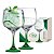 KIT 2 TAÇA PARA GIN CLUB HASTE VERDE 690ml - Imagem 1
