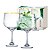 KIT 2 TAÇA PARA GIN CLUB COM FILETE DOURADO 690ml - Imagem 1
