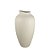 VASO WIND II EM CERAMICA CREME - 34CM - Imagem 1
