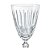 TACA P/AGUA CRISTAL LAPIDADO ELIZABETH BOHEMIA 350ml TRANSP - Imagem 2