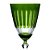TACA P/ AGUA CRISTAL LAPIDADO ELIZABETH BOHEMIA 350ml VERDE - Imagem 2