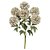 BUQUE DE FLORES CRISANTEMO X7 OFF WHITE 42cm - Imagem 1