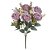 BUQUE DE FLORES ROSA CABBAGE X9 ROSA ANTIGO OUTONO 47cm - Imagem 1