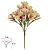 BUQUE DE FLORES ASTROMELIA CETIM X15 PALHA OUTONO 34cm - Imagem 2