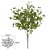 FOLHAGEM GRASS X25 GALHOS VERDE 36cm - Imagem 2