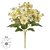 BUQUE DE FLORES MARGARIDA X15 AMARELO OUTONO CREME 25cm - Imagem 2