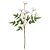 HASTE FLOR DO CAMPO X7 BRANCO COM BORDA ROSA 50cm - Imagem 1