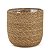 CACHEPOT EM FIBRA NATURAL MART 21CM - Imagem 1