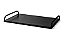 BANDEJA EM MDF COM METAL PRETA MART 50,5cm - Imagem 1