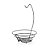 FRUTEIRA EM METAL BLACK C/SUPORTE PARA BANANA- ARTHI - Imagem 1