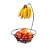 FRUTEIRA EM METAL BLACK C/SUPORTE PARA BANANA- ARTHI - Imagem 2
