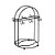 SUPORTE EM METAL PARA XICARA DE CHA BLACK - ARTHI - Imagem 2