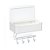ORGANIZADOR MULTIUSO COM DUPLA FACE 3M BRANCO - ARTHI - Imagem 1