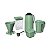 KIT CAFE PRATICO GARRAFA AÇUCAREIRO FILTRO VERDE 1L UNITERMI - Imagem 1