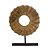 ESCULTURA GEOMETRICA DECOR EM MADEIRA E METAL - 38,5cm - Imagem 1