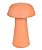 ESCULTURA COGUMELO SLIM EM CERAMICA G TERRACOTA - 23cm - Imagem 1