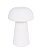 ESCULTURA COGUMELO SLIM EM CERAMICA M OFF WHITE - 21CM - Imagem 1