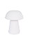 ESCULTURA COGUMELO SLIM EM CERAMICA P OFF WHITE - 16CM - Imagem 1