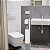 SUPORTE PORTA PAPEL HIGIENICO MDF E BAMBU PAPYRUS 71cm MEK - Imagem 5