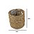CESTO DECORATIVO EM SEAGRASS MAYARA 12cm x 12cm x 10cm - Imagem 2