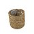 CESTO DECORATIVO EM SEAGRASS MAYARA 12cm x 12cm x 10cm - Imagem 1