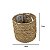 CESTO MAYARA DECORATIVO EM SEAGRASS 16cm x 16cm x 14cm - Imagem 2