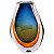 VASO DE VIDRO DECORATIVO NAPOLES COLORIDO - 22cm - Imagem 1