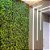 KIT 10 PLACA FOLHAGEM PAINEL DE GRAMA LONGA  VERDE 40X60cm - Imagem 2