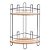 SUPORTE PORTA SHAMPOO DE CANTO DUPLA FACE RADIUS MEK - Imagem 1
