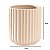 VASO DECORATIVO DE CERAMICA MAGNA BEGE - 14CM - Imagem 2
