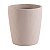 VASO DE CERAMICA DECORATIVO GRIS TAUPE NUDE - 14CM - Imagem 1