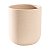 VASO DECORATIVO DE CERAMICA TIMELESS BEGE - 14cm - Imagem 1