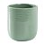 VASO DE CERAMICA TIMELESS DECORATIVO VERDE - 14CM - Imagem 1