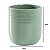 VASO DE CERAMICA TIMELESS DECORATIVO VERDE - 14CM - Imagem 2
