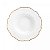 AP JANTAR 42PC PORCELANA MALDIVAS BRANCO C/FIO DOURADO WOLFF - Imagem 3
