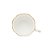 JG 6 XICARAS PORCELANA MALDIVAS FIO DE OURO 180ml WOLFF - Imagem 5