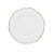 CJ 6 PRATOS SOBREMESA MALDIVAS C/FIO DE OURO 21cm WOLFF - Imagem 2