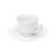 CJ 6 XICARAS CAFE PORCELANA MALDIVAS BRANCO 80ml WOLFF - Imagem 3