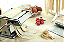 MAQUINA DE MACARRAO MANUAL PASTA EM INOX C/ REGULAGEM MEK - Imagem 3